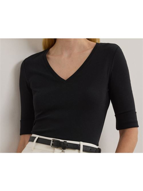 V-NECK SWEATER LAUREN RALPH LAUREN | 200815843003001 BLACK